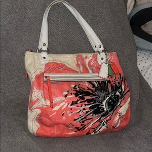 Coach Floral Print Women's Bag